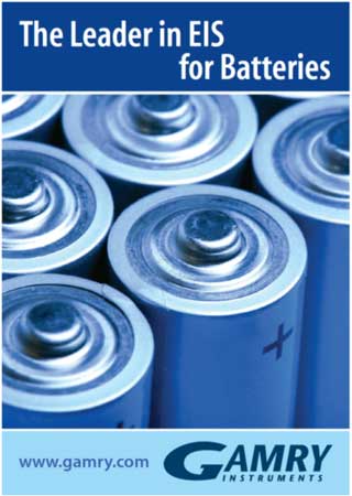 Gamry - Leader in EIS for Batteries